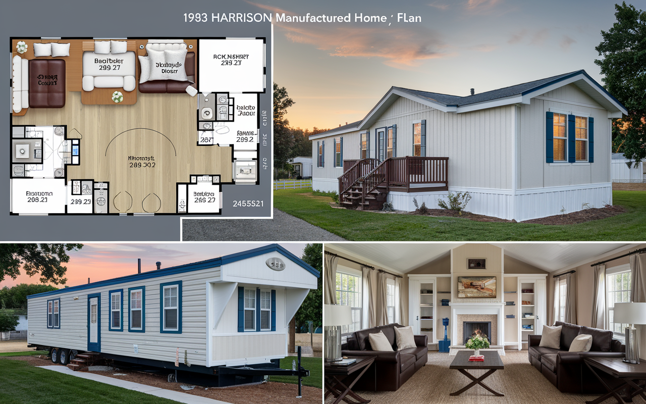 1983 Harrison manufactured home 245521 floor plans