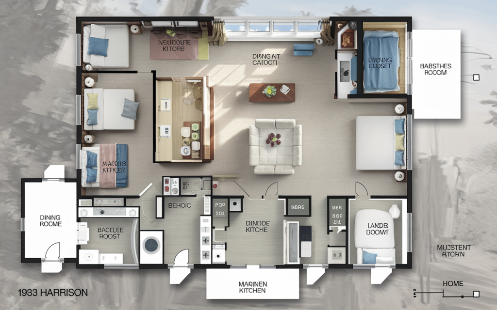 1983 Harrison manufactured home 245521 floor plans