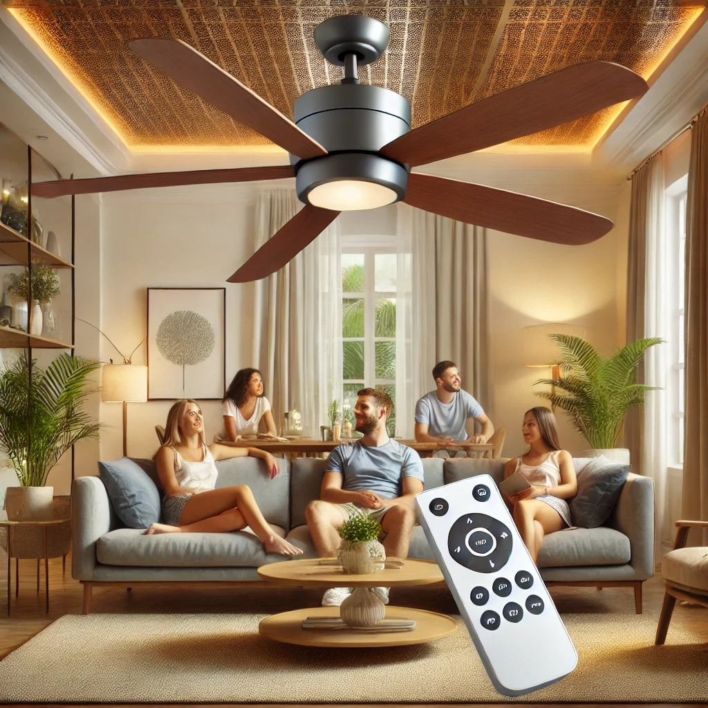  Matthews ceiling fan wall hard-wired remote six-speed