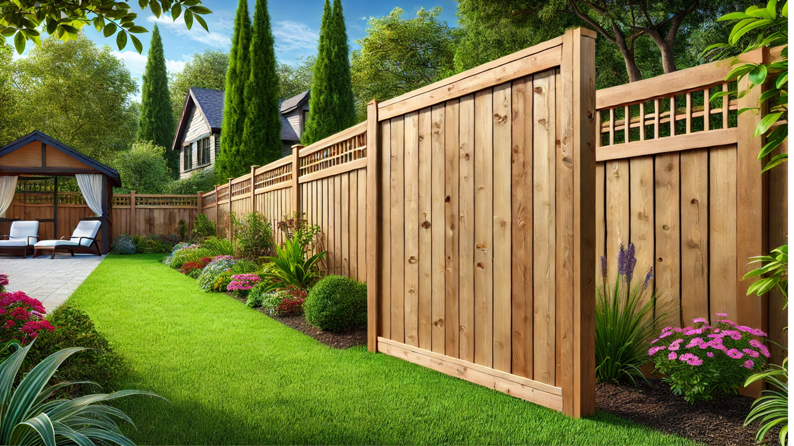 6x8 wood fence panels