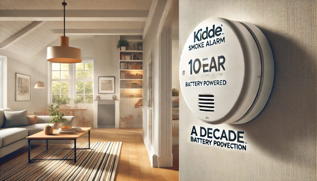 Kidde Smoke Alarm 10-Year Battery Powered 1 Pack