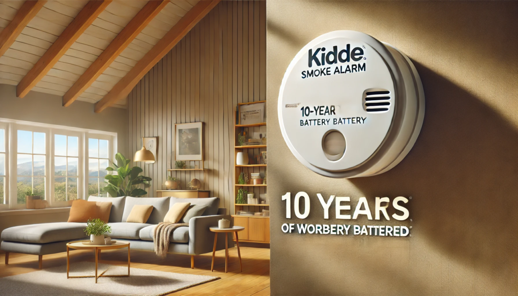 Kidde Smoke Alarm 10-Year Battery Powered 1 Pack