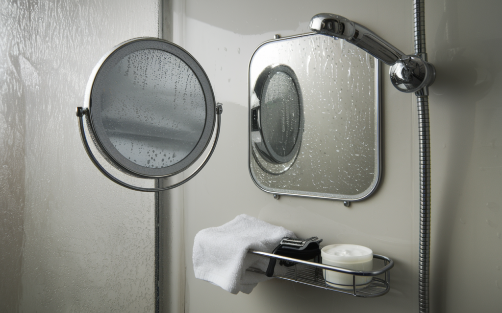 shower shaving mirror