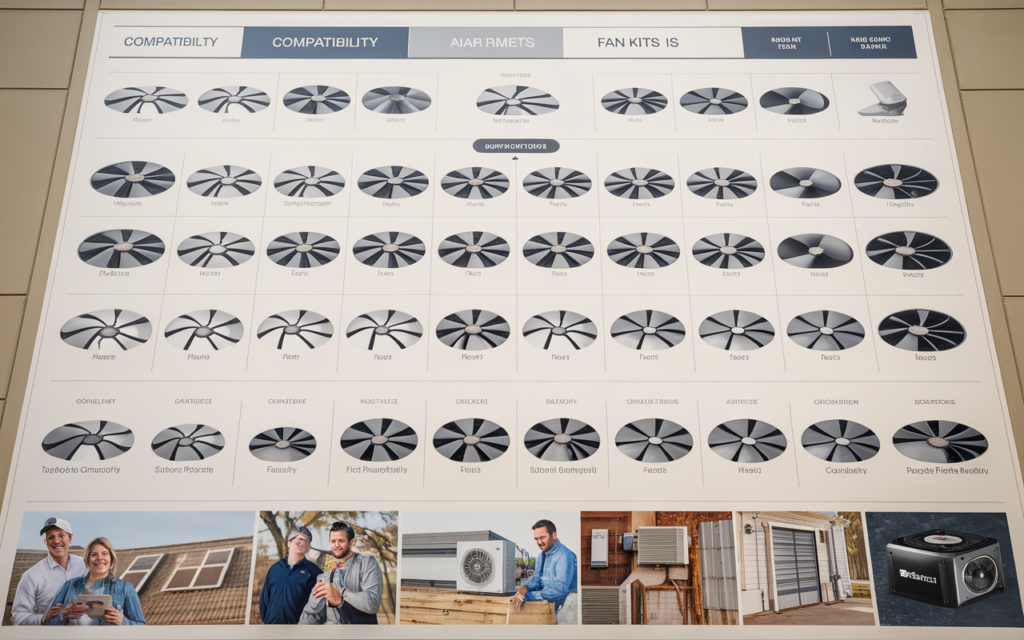 96315 Builder's Best Fan Kit Compatibility Chart