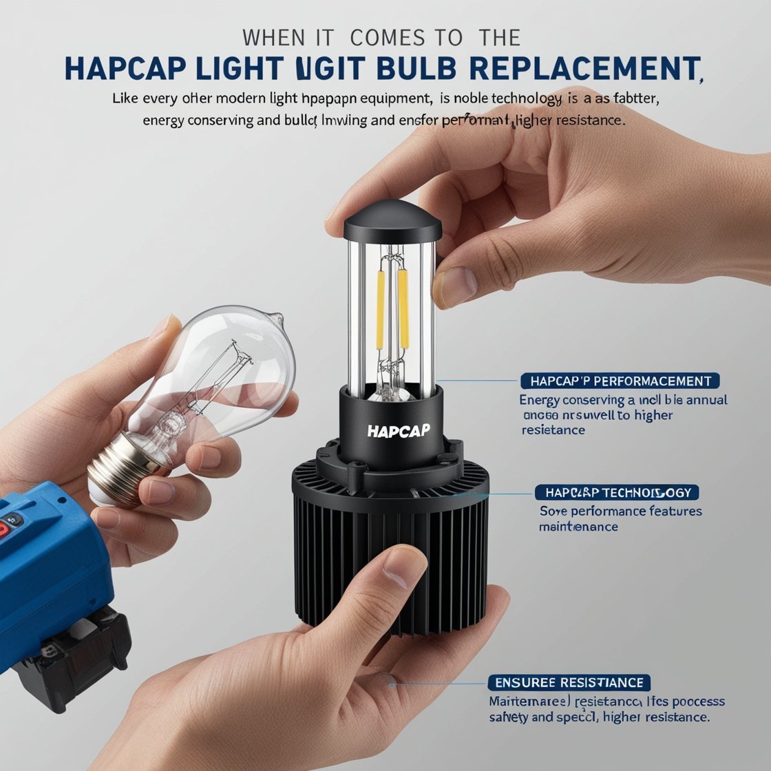 Hapcap light bulb replacement