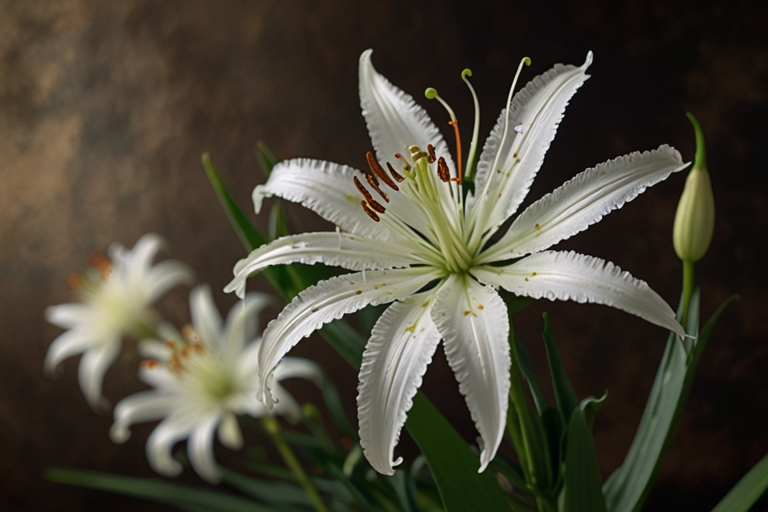 White Spider Lily