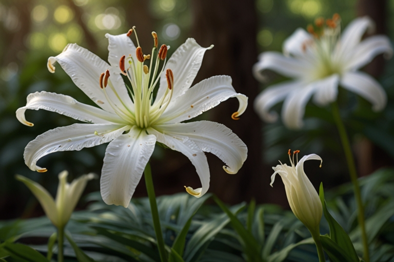 White Spider Lily