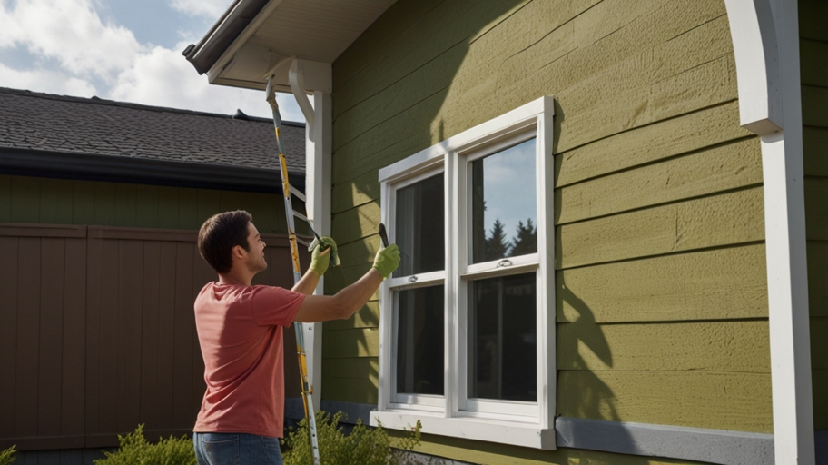 exterior home painting in Calgary