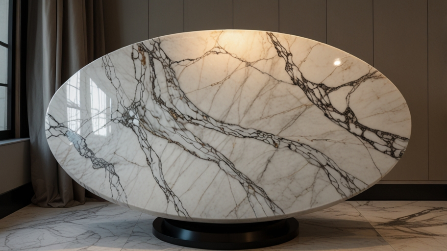 Marble table tops