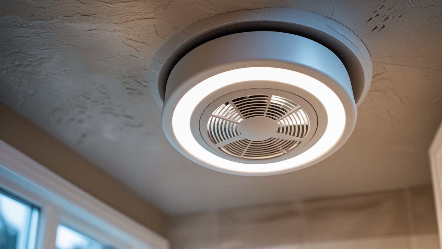 bathroom exhaust fan with light