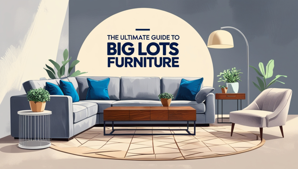Big Lots furniture
