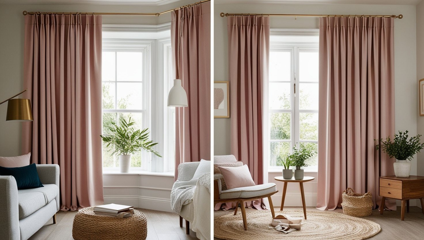 Two Pages Curtains